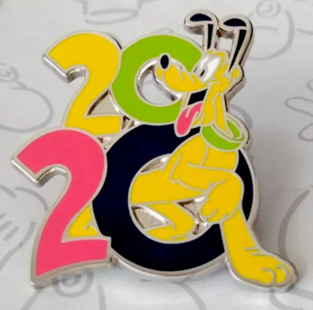 Pluto 2020 Dated Year Booster Disney Pin 138867