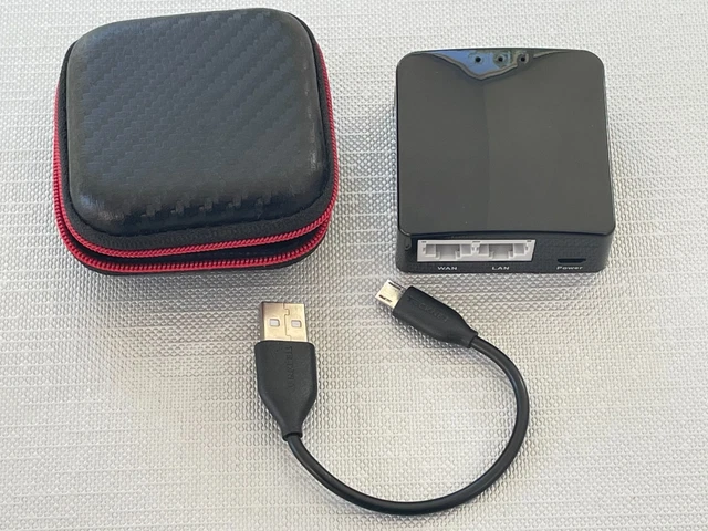 GL-INET GL-AR300M MINI Smart Router c/w USB Lead & 3rd Party Case - VGC ...