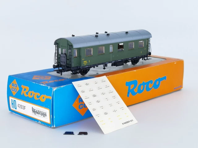 ROCO HO 44532 VOITURE VOYAGEUR COMPARTIMENT MIX 1e, 2e, 3e CLASSE, WAGON AMENAGÉ EUR 39,90 - FR