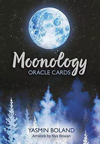 Moonology Oracle Cards: A 44-Card Deck and Guidebook by Boland, Yasmin, NEW Book