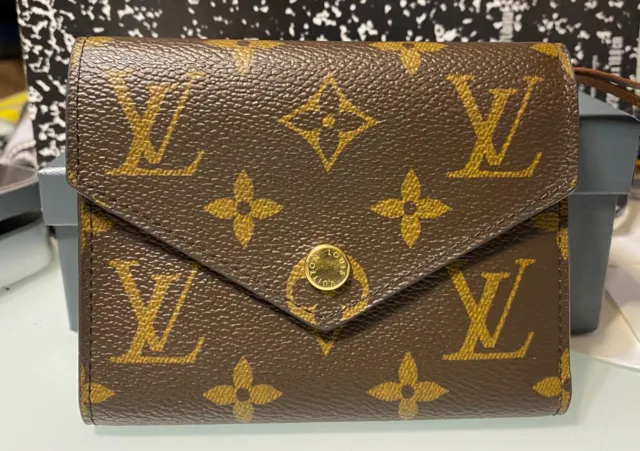 Louis Vuitton Portefeuille Victorine Victorine Wallet, Brown, * Inventory Confirmation Required