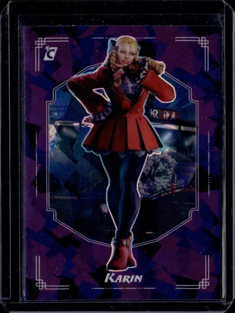 2023 Cardsmiths Street fighter Card Vega 17/25 Ruby Red Gemstone Refractor