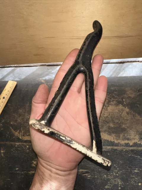 Old (Coat Hook) Farm School House 7.5 Inch” Rustic Iron Hook For Horse Tack Etc.