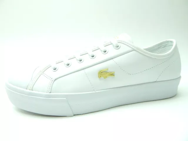 Lacoste Women's Ziane Plus Grand 1201 White Shoes