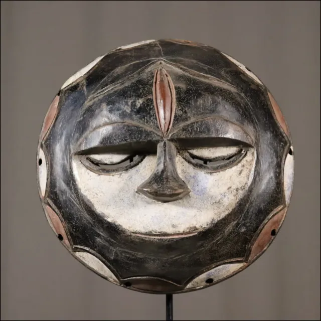 80547) Maske Eket Nigeria Afrika Africa Afrique mask masque ART KUNST