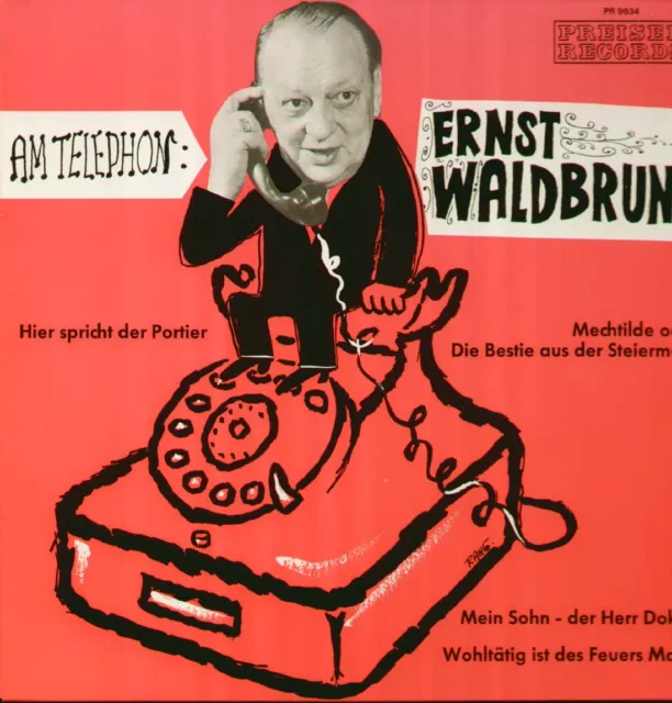 Waldbrunn Ernst am Telephon, Hier spricht der Portier - LP