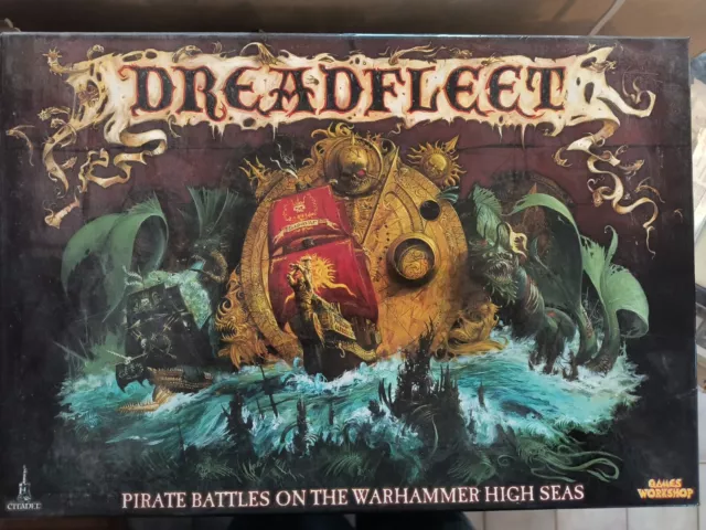 Dreadfleet Pirate Battles on the Warhammer High Seas / Opened But Complete