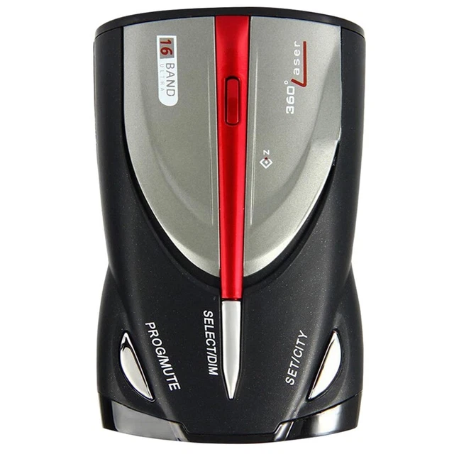 Rilevatore di allarme vocale 16 bande 360° velocità auto GPS M3O0I M2Q4