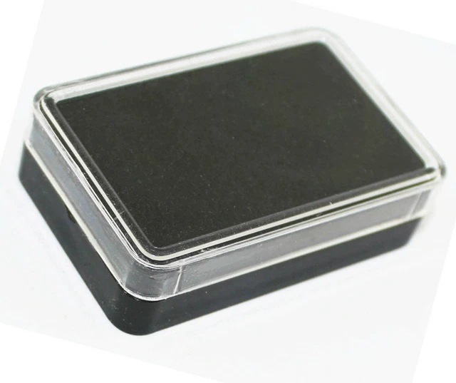 Lote De 10 Cajas / Cajas de Plástico 5.8 x 3.8 X 1.7cms Espuma Y Fondo Negro