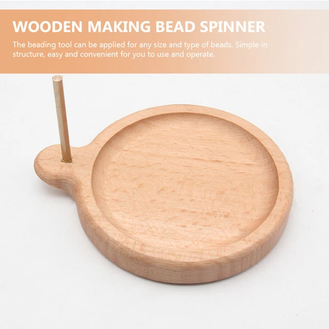 Spool Halter 2-in-1 Perle Weben Werkzeug Handwerk Perle Droht Tablett 12
