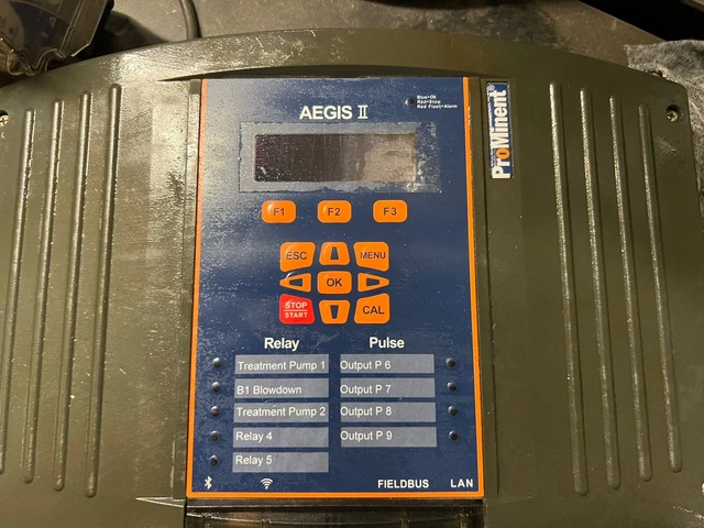 ProMinent AEGIS II boiler feedwater chemical and blowdown controller