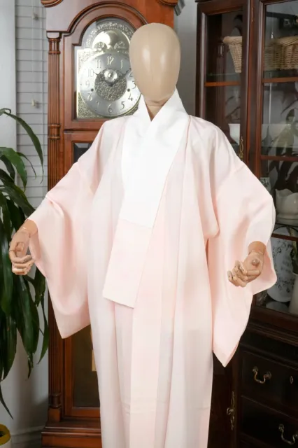 Dear Vanilla Japanese Juban Undergown Women's Kimono Genuine Vintage Mint 2