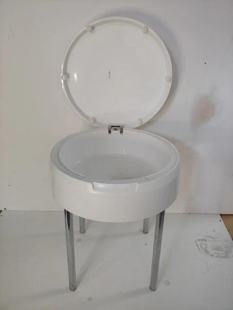 SGABELLO DA BAGNO CARRARA & MATTA mod. CAPRI  anni '60 VINTAGE