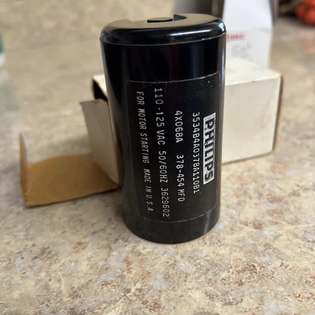 Condensateur De Démarrage Moteur Philips 189-227 MFD 110-125VAC - Modèle 3534B1A0189110A1