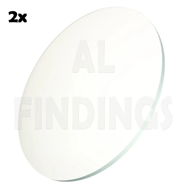 Verre De Montre Cristal Rond Plat Diamètre 27mm épaisseur 0.8mm - Neuf