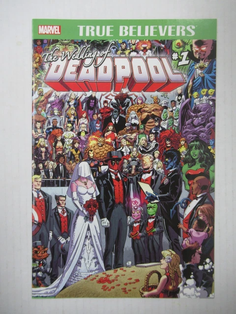 2016 Marvel Comics True Believers: The Wedding Of Deadpool #1