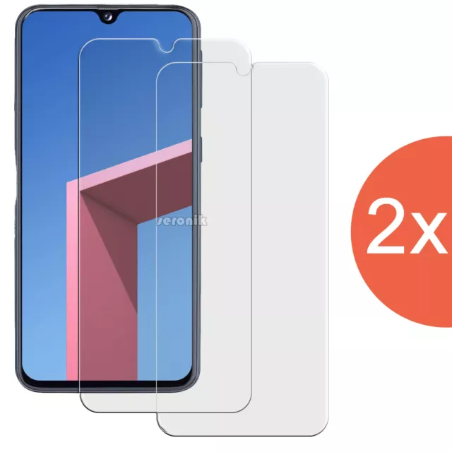 2x Schutzglas Samsung Galaxy A70 Hartglas 9H ECHT Glasfolie Schutzfolie Folie