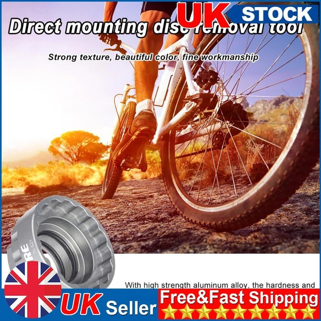 Bike Direct Mount Chainring Lock Ring Tool for M7100 M8100 M9100 (Titanium)
