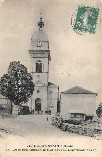 VERNIERFONTAINE - l'église  (Doubs)