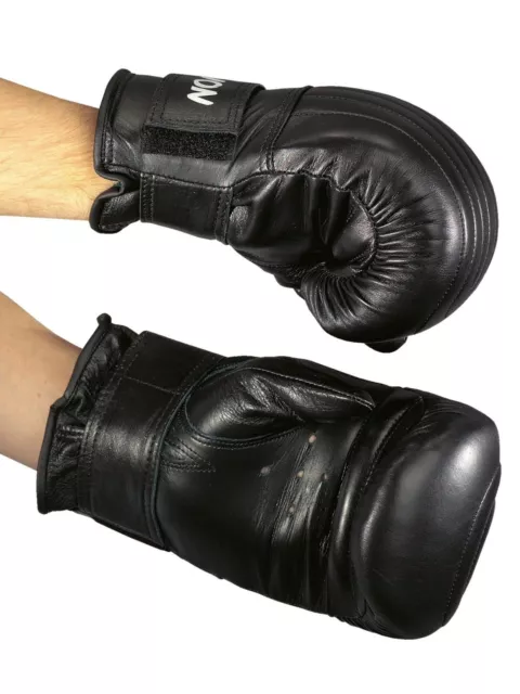 Sandsackhandschuhe Energy von Kwon Schaumstoffkern (5 cm) Profi Handschuhe,Leder