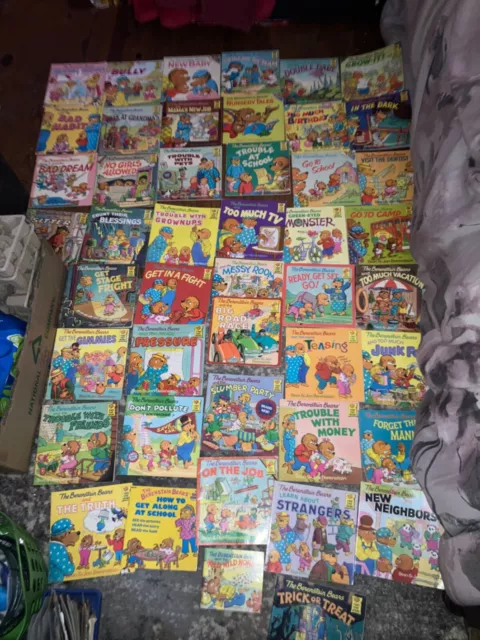 HUGE LOT 47 Books Rare Titles Berenstain BEARs  Stan Jan