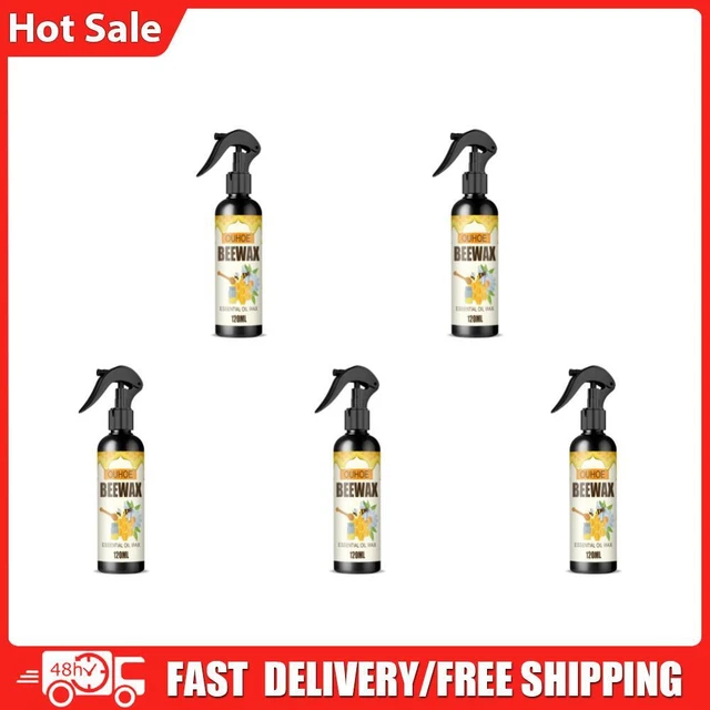 120ml Protezione Mobili Lucidatura Usura Spray Cera d'Api Resistente per Pavimento (A)