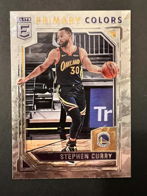 2021-22 DONRUSS ELITE Warriors Stephen Curry #8 - SP Primary Colors ...