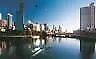 MELBOURNE AUSTRALIA SKYLINE GLOSSY POSTER PICTURE PHOTO PRINT view aerial 3685