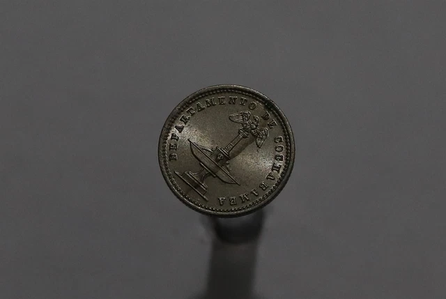 🧭 🇧🇴 Bolivia: Cochabamba - 5 Centavos (1876) HIGH GRADE B58 #Z8050