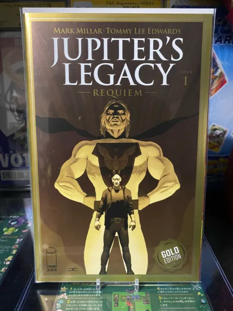 Jupiters Legacy Requiem #1 Gold Edition Image Comic 2021 Thank You One Per Store
