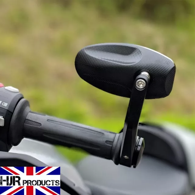 HJR Products CNC Bar Endspiegel Yamaha MT-09 mt 09 Originalqualität (Paar)