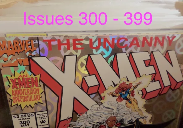 Marvel Comics Uncanny X-Men Original Series Books 300 - 399 VF to NM [YOU PICK]