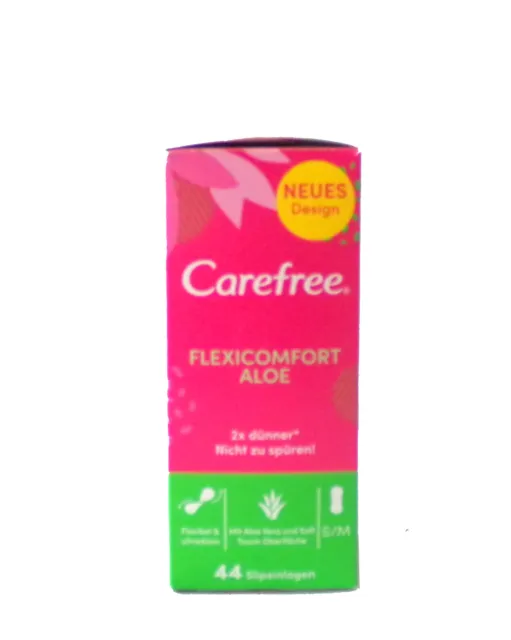 Carefree Slipeinlagen - FlexiComfort Normal Aloe extract- 2x 44 St. 2