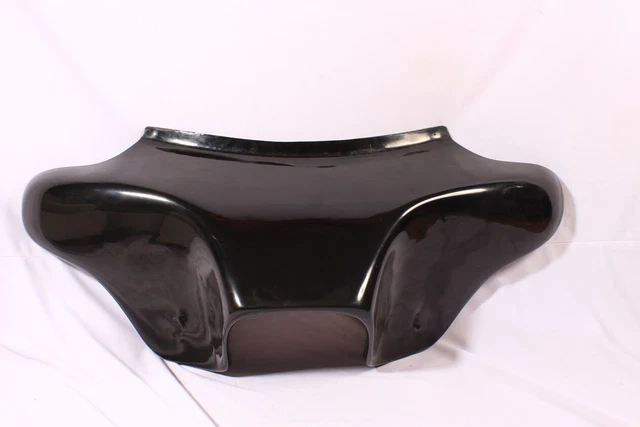 38" White Universal Motorcycle Cruiser Batwing Fairing With Premium