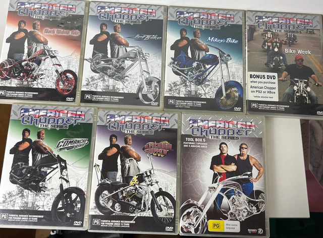 DVD SERIES: AMERICAN Chopper Total Of DVD's PicClick AU