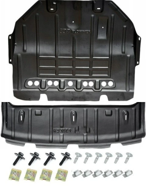 Kit Clips + Plaque Cache Protection Moteur PEUGEOT 308 I (2007-2011) - Réf. 7013.EA