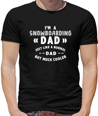 I'm A Snowboarding Dad Mens T-Shirt - Fathers Day - Snowboarder - Boarder - Snow