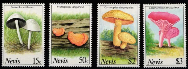 Nevis 475-478 funghi nuovi di zecca #HQ459