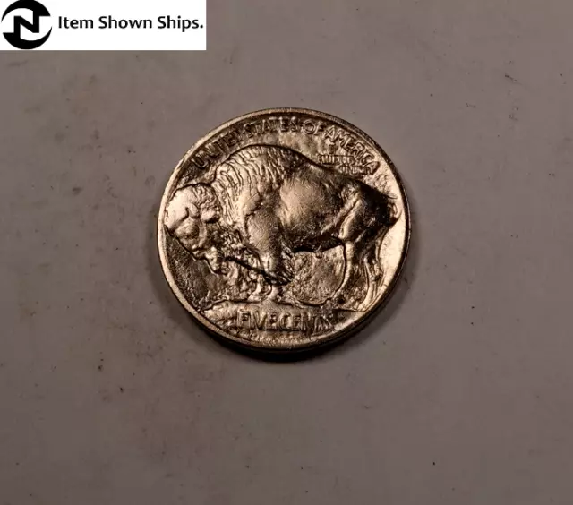 1913 TY1 Buffalo Nickel ~ Almost Uncirculated (AU) ~ Type 1 ~ (B247)