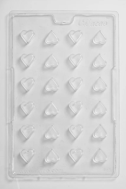 Moule Chocolat Plastique 32 Cavités - Formes Ovales œufs - Qualité Alimentaire - Résiste -40°C à 130°C