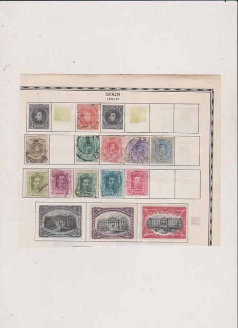 Spain Stamps Lot