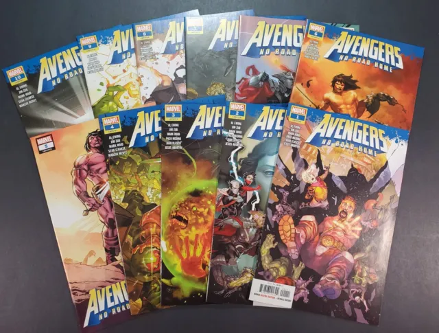 Avengers No Road Home #1-10 Marvel Comics 2019