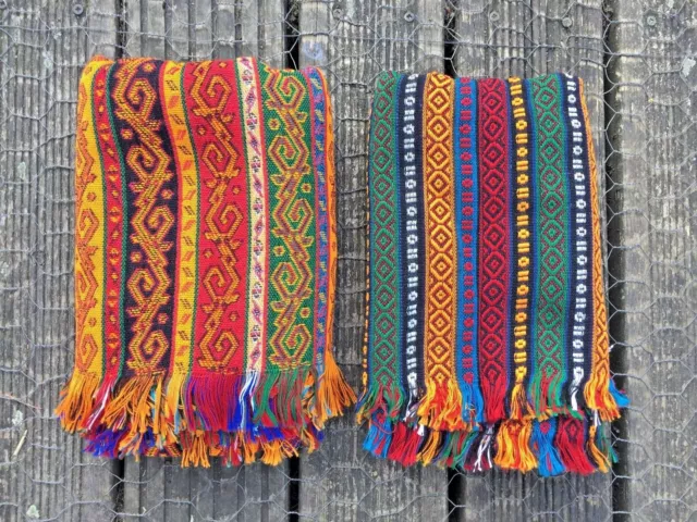 Autentica sciarpa curda turca, cintura, tessuto tovaglia, arredamento etnico boho 2