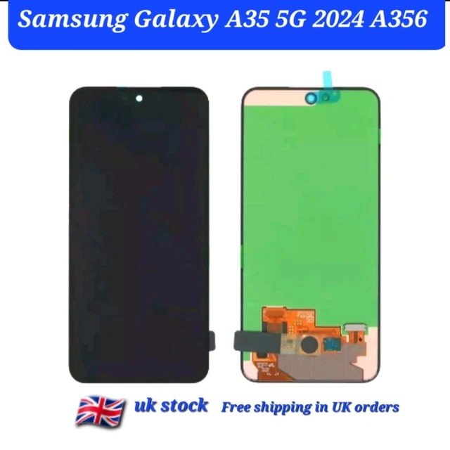 LCD za Samsung A356/Galaxy A35 + touch screen Black (Smaller Display Size) OLED