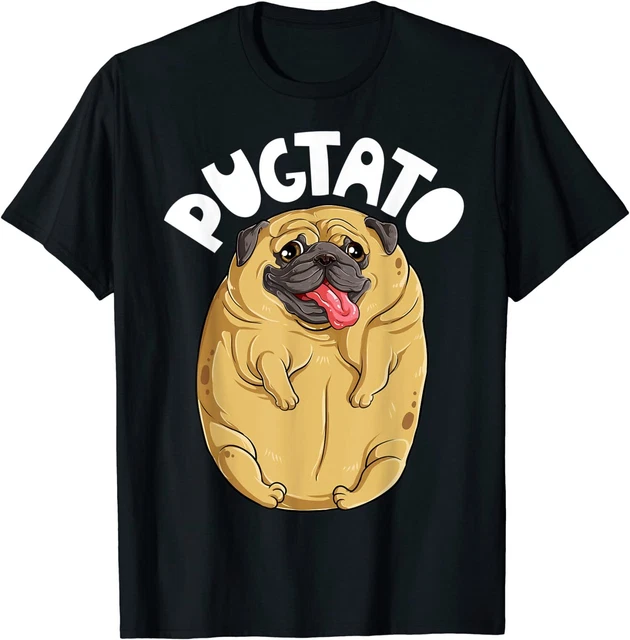 New Limited Pugtato Pug Potato, Dog Lovers Costume Funny Meme Gifts T-Shirt