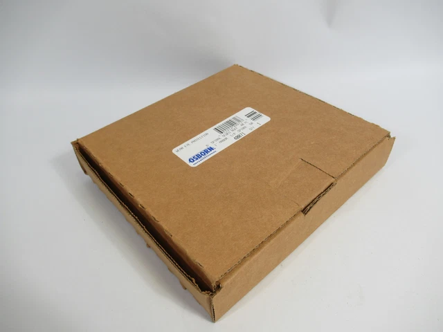 Osborn 40071 6" Spiral Sewn Buffing Wheel 1" Arbor 1/4" Spiral ! NEW !