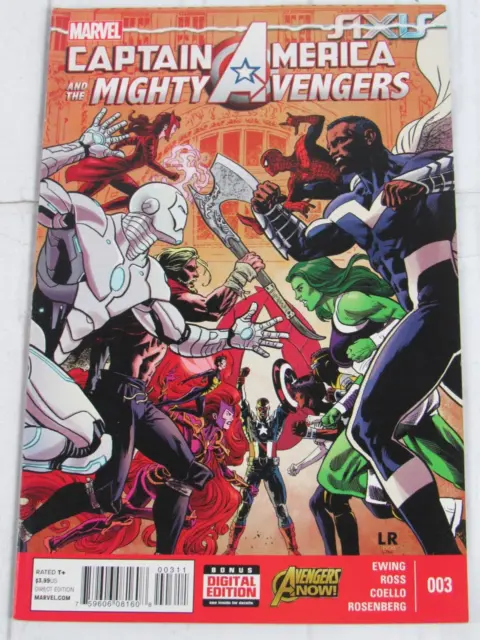 Captain America and the Mighty Avengers #3 Feb.  2015 Marvel Comics
