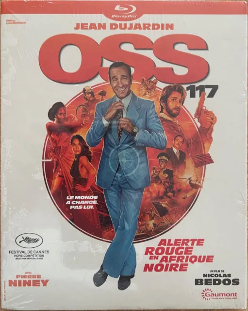 Oss 117  Alerte Rouge En Afrique Noire De Nicolas  Bedos   Blu-Ray Neuf Blister