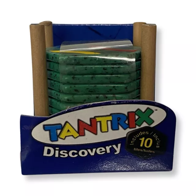 Raro Juego de Rompecabezas Tantrix Discovery 1997 Vintage - Azulejos Verdes, NUEVO Sin Abrir