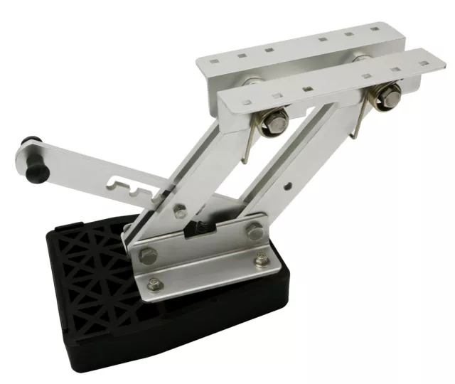 Boat Aluminum Motor Bracket Kicker Outboard Heavy Duty 2-Stroke Yacht Marine